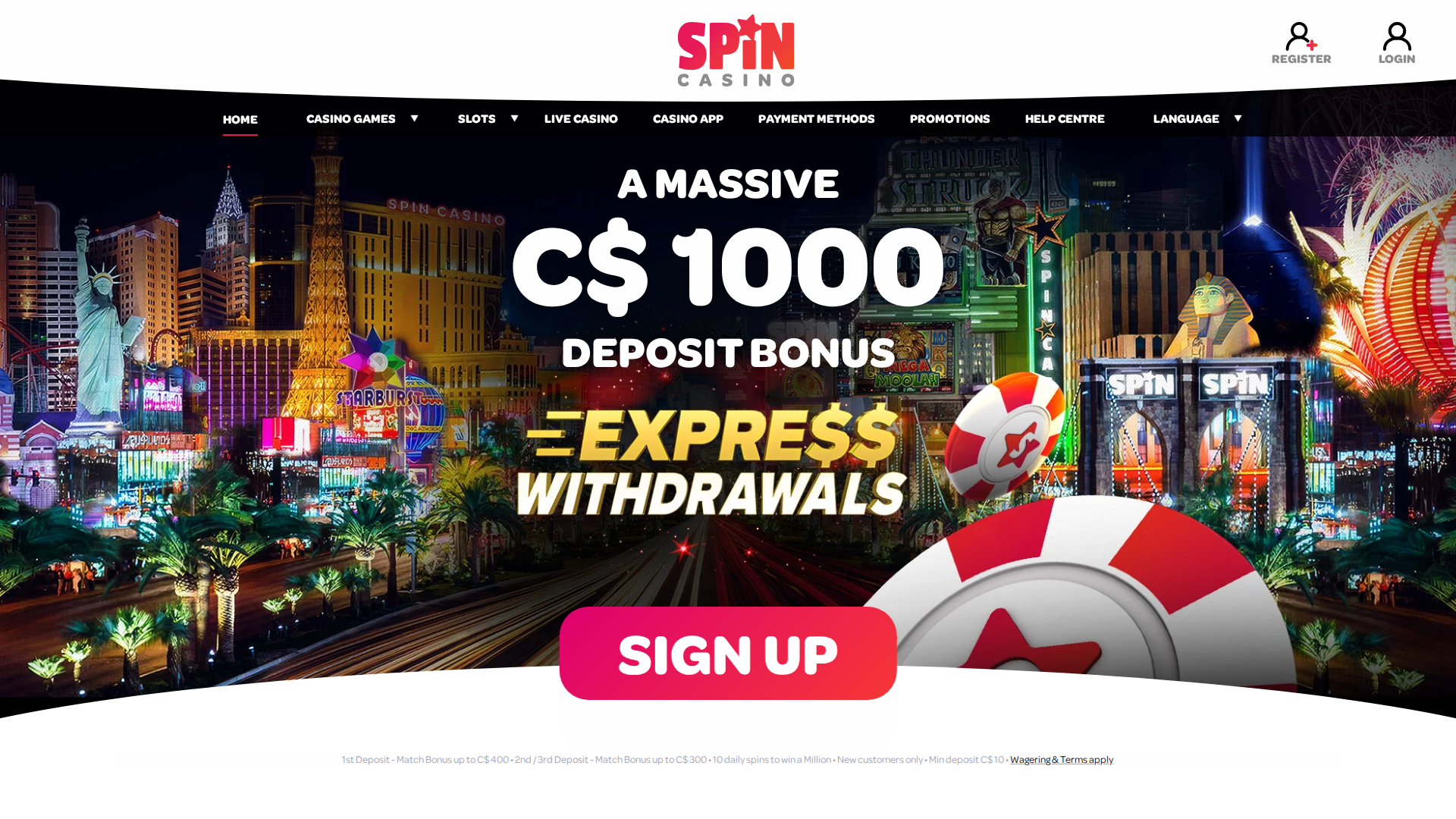 Spin Casino mobile